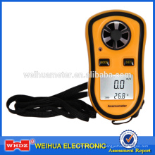 Digitales Hand-Anemometer DA8908 mit Temperatur